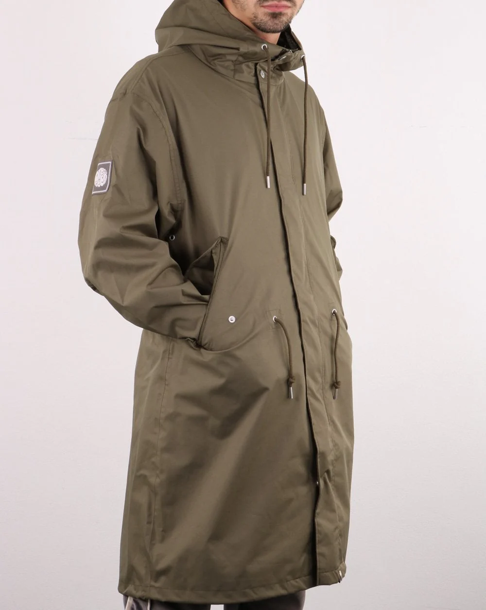 Pretty Green Whiteley Technical Parka Green