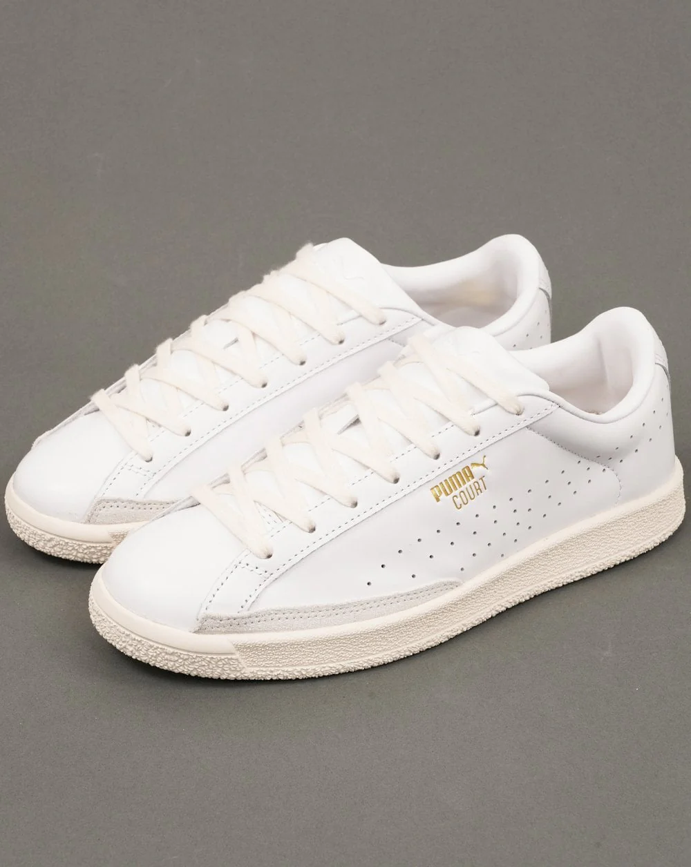 Puma Court Trainers White - Image 2
