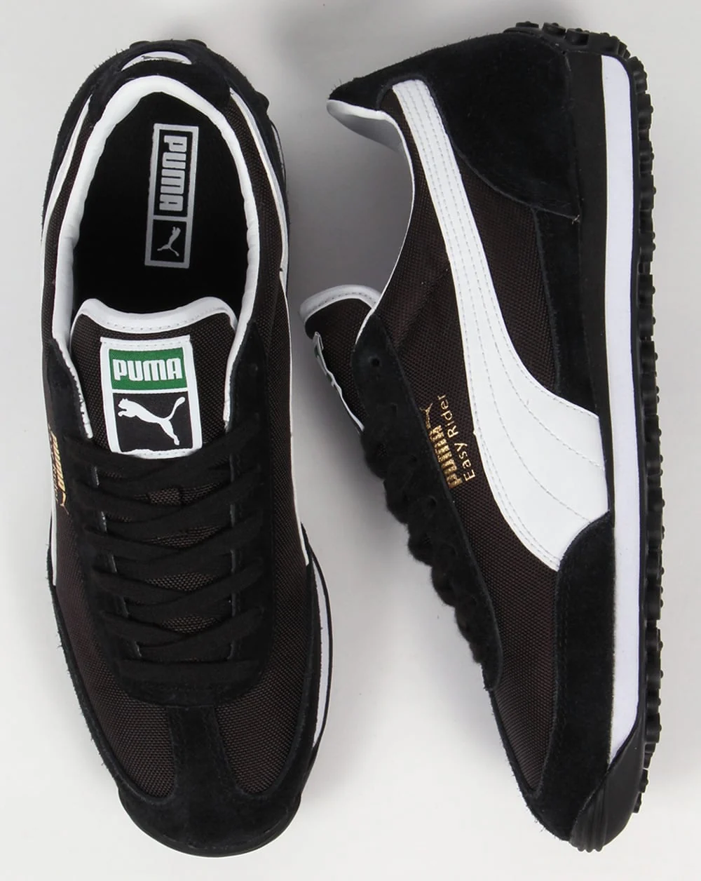 Puma Easy Rider Trainers Black/White - Image 2