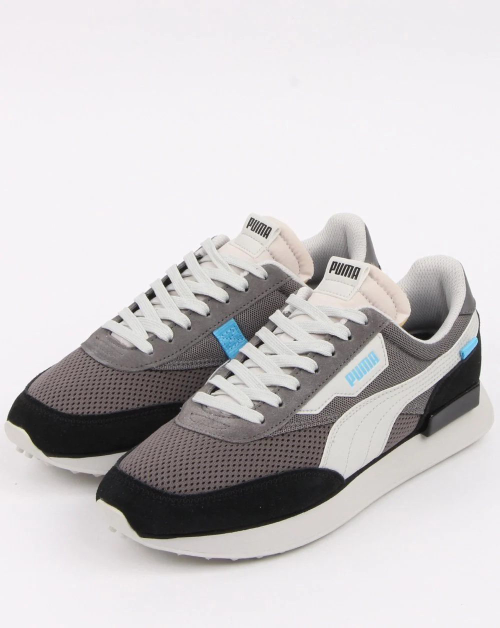 Puma Future Rider Trainer Dk Grey / Soft Grey - Image 3