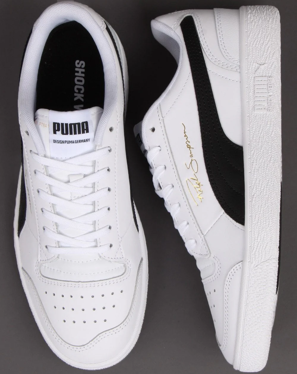 Puma Ralph Sampson Lo Trainer White/Black - Image 2