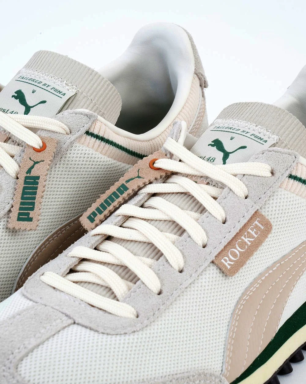 Puma Rocket Pl Trainer Off White - Image 4