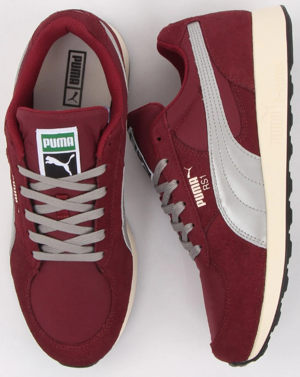 Puma Rs-1 Cc Trainer Burgundy/silver - Image 2