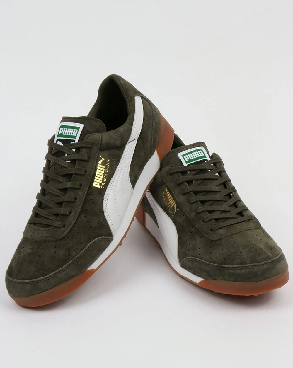 Puma Trimm Quick Trainers Forest Night/white - Image 3