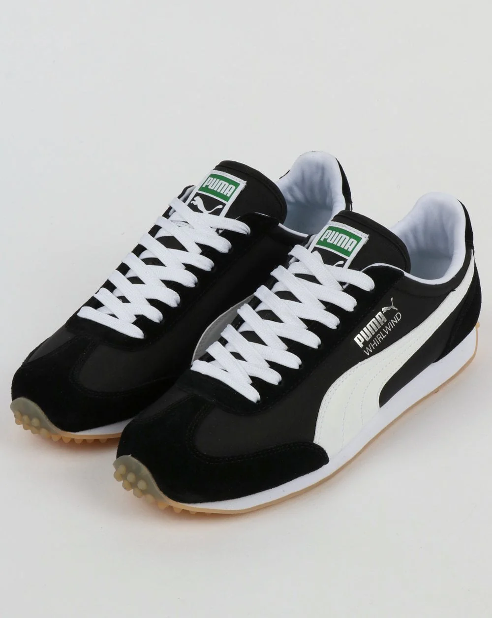 Puma Whirlwind Classic Trainer Black/White/Silver - Image 3