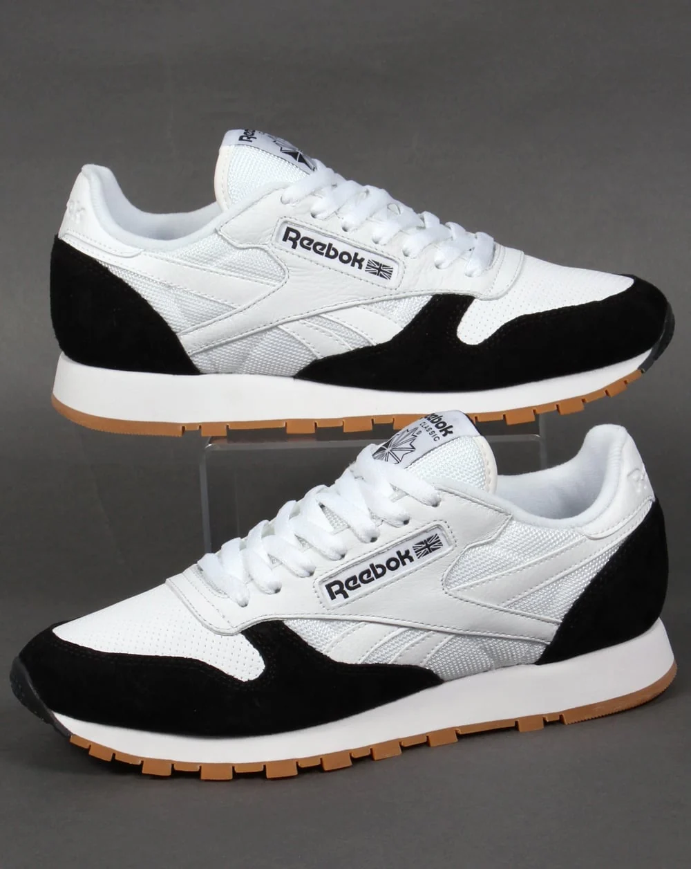 Reebok Classic Leather Perfect Split Trainers White/Black
