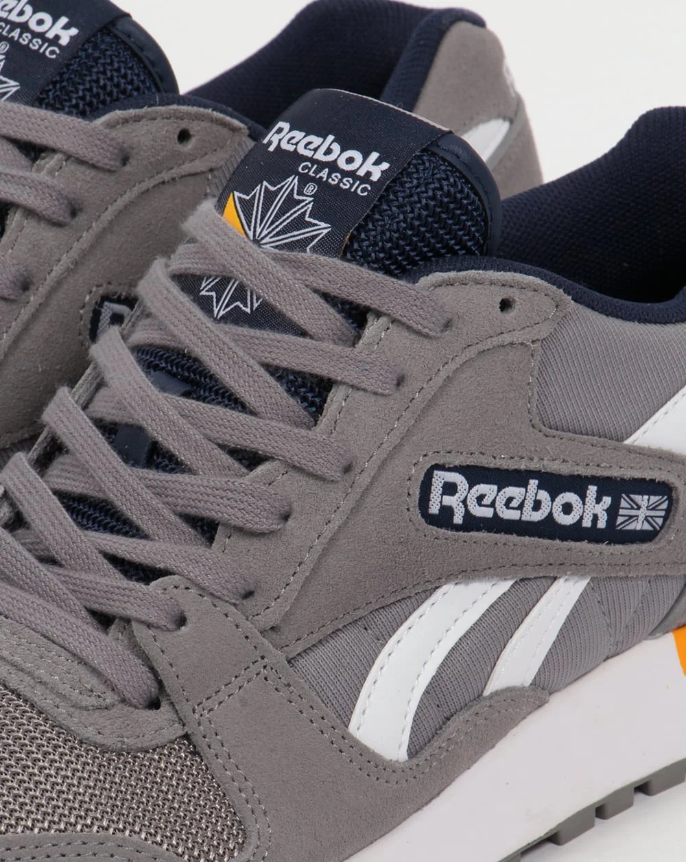 Reebok GL 6000 PP Trainers Grey/Navy - Image 4