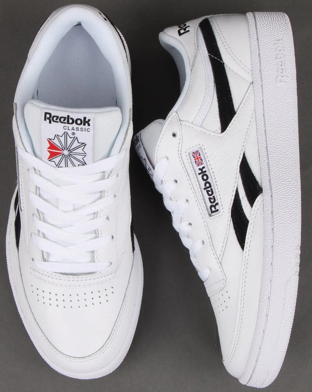Reebok Revenge Plus Trainers White/black - Image 2
