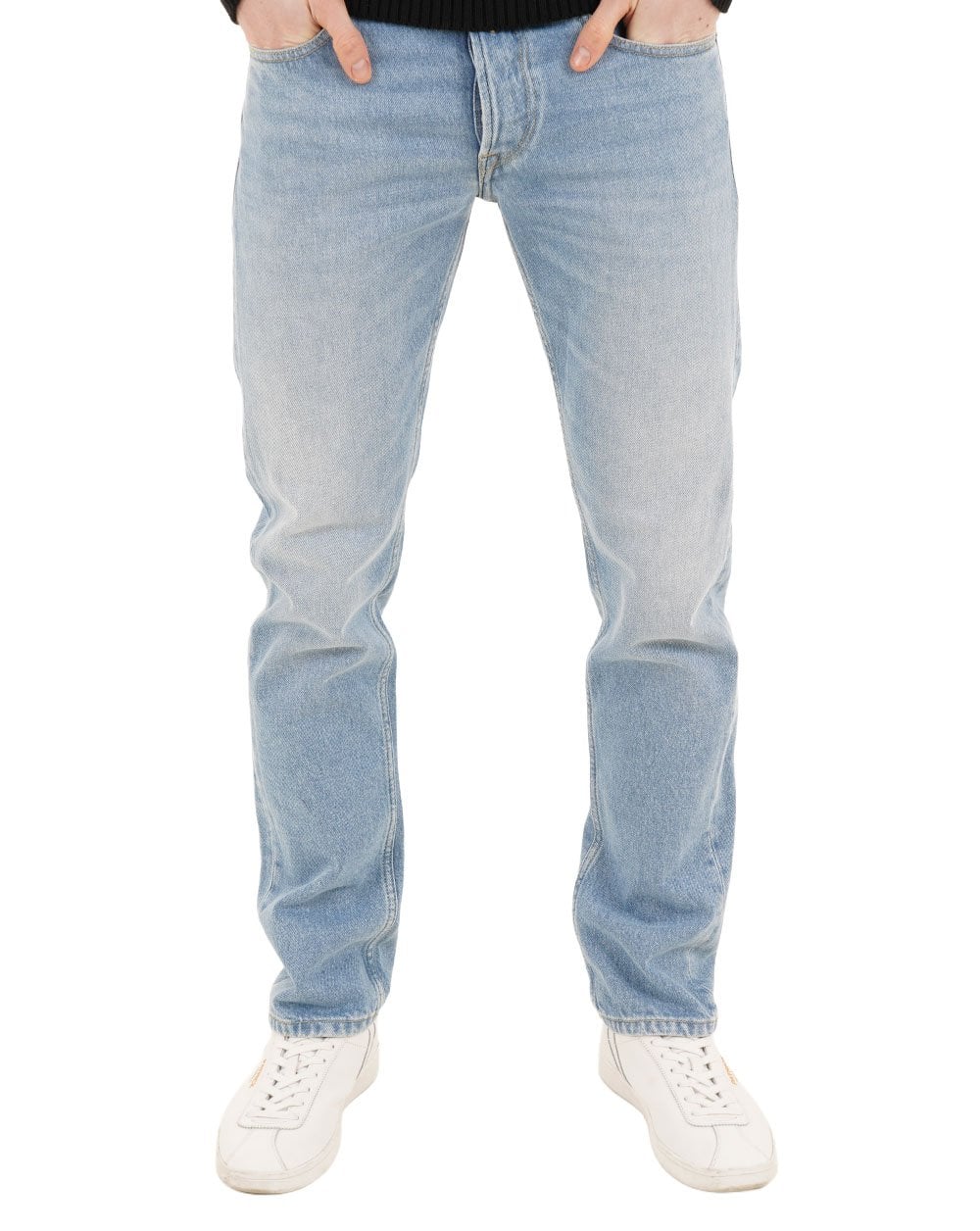Replay Grover Straight Fit Jeans Light Blue - Image 2