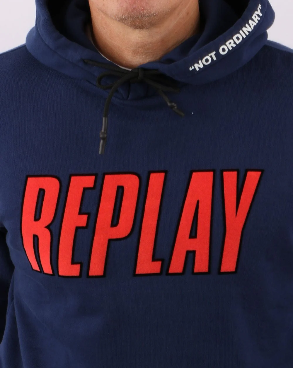 Replay Hoodie Navy - Image 2