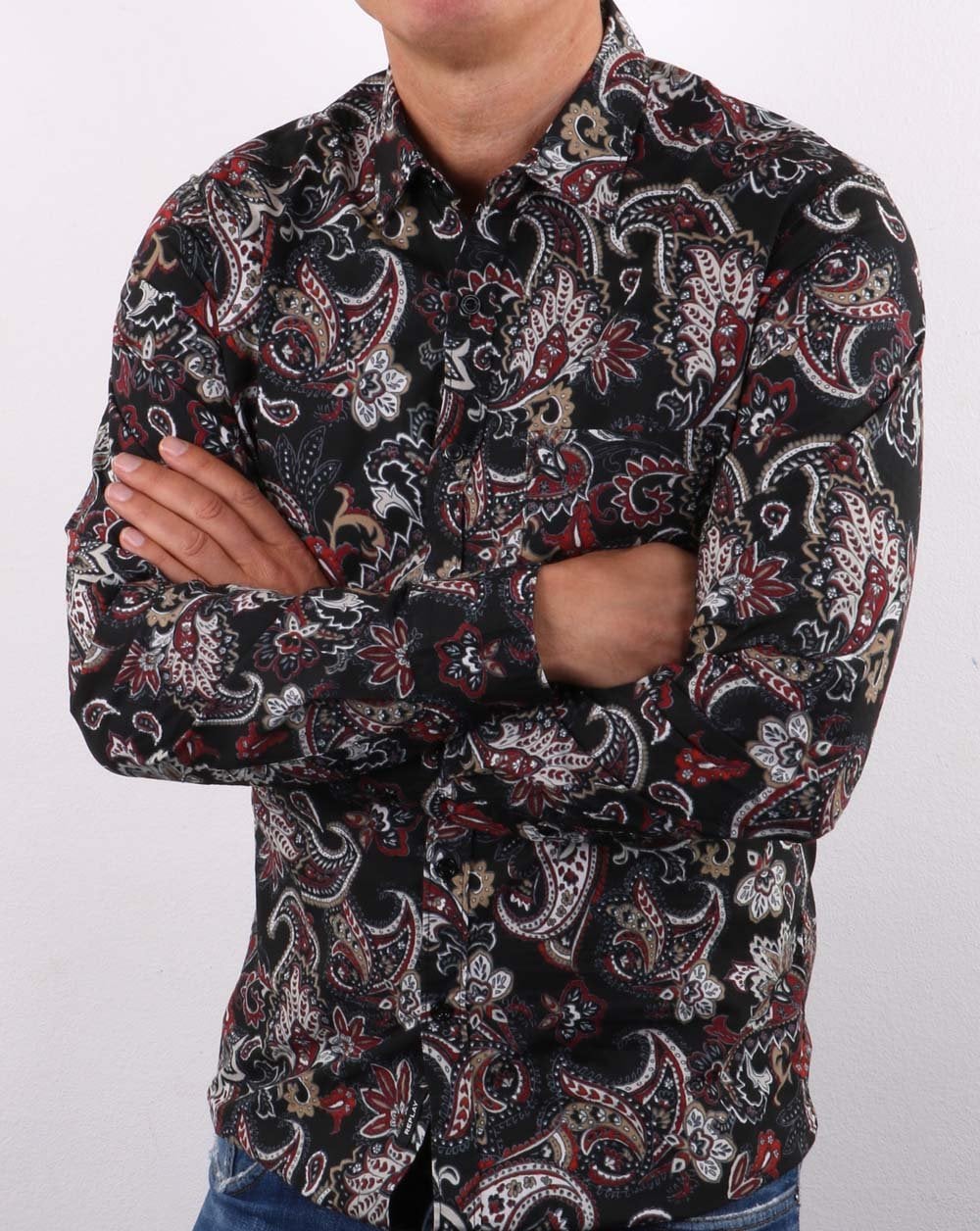 Replay Shirt Paisley - Image 3