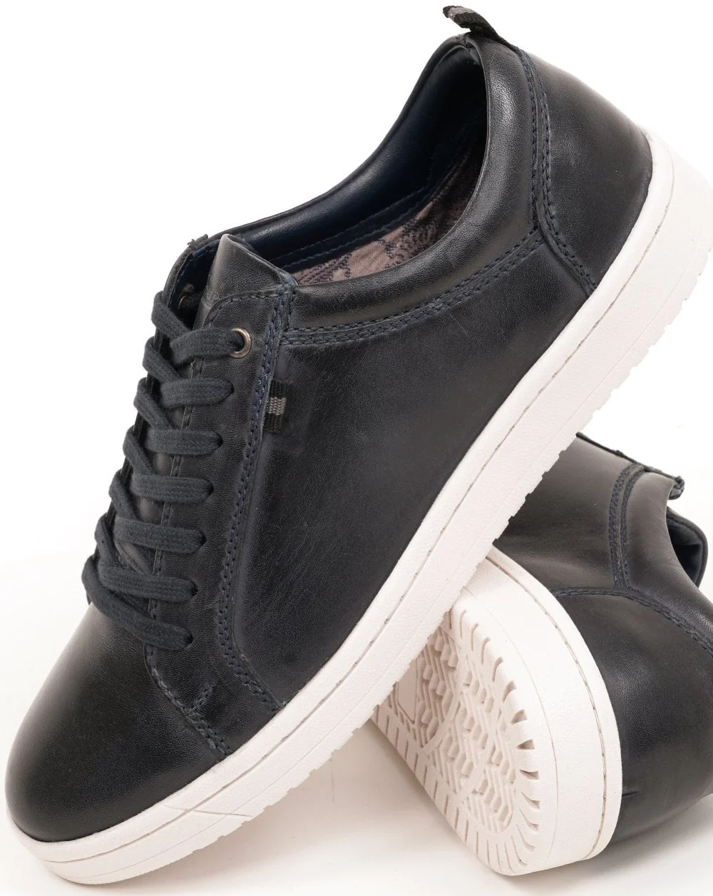 Roamers 7 Eylelet Shoe Trainers Navy - Image 2