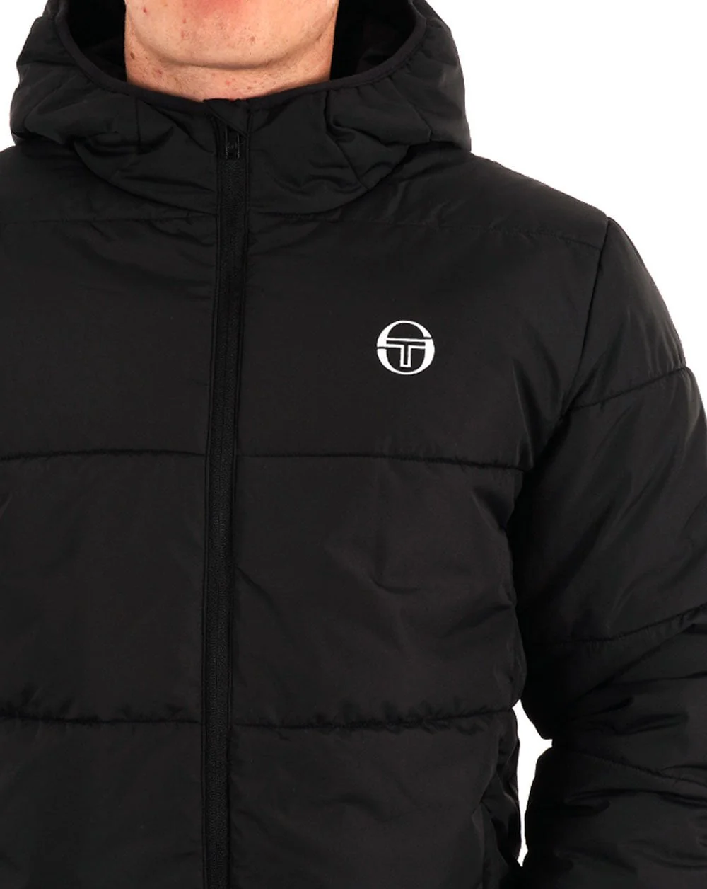 Sergio Tacchini Baddeley Padded Jacket Black - Image 2