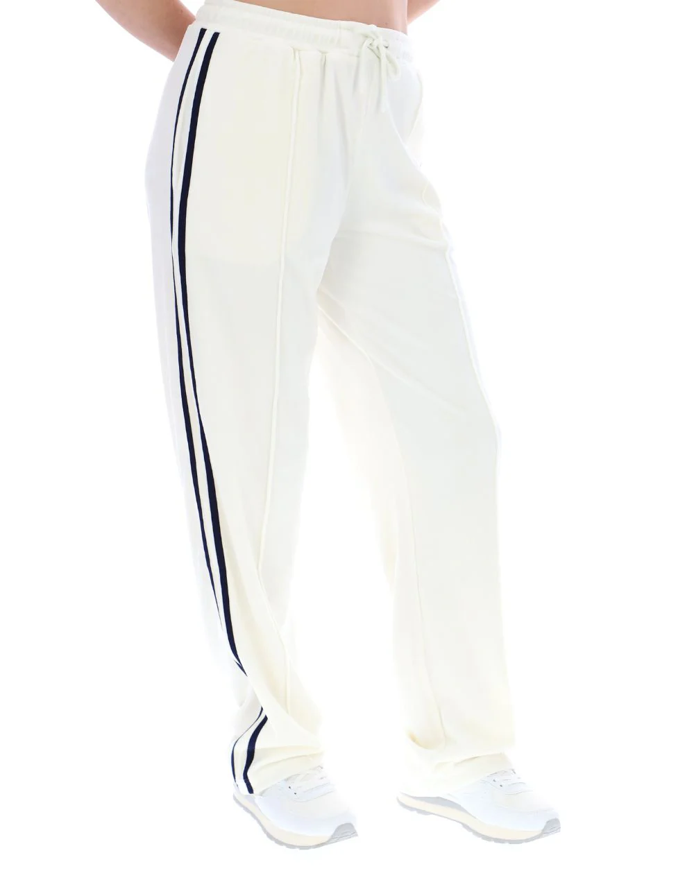 Sergio Tacchini Carmella Track Pants Gardenia/Navy Blue - Image 3