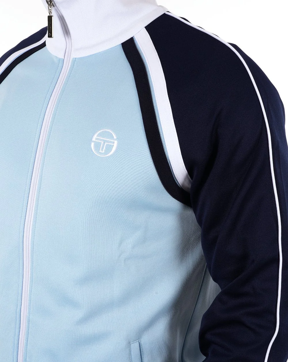 Sergio Tacchini Ghibli Track Top Sky / Navy - Image 4