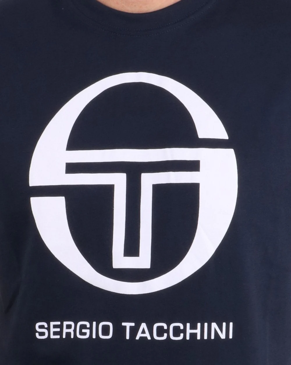 Sergio Tacchini Iberis T-shirt Navy/white - Image 2