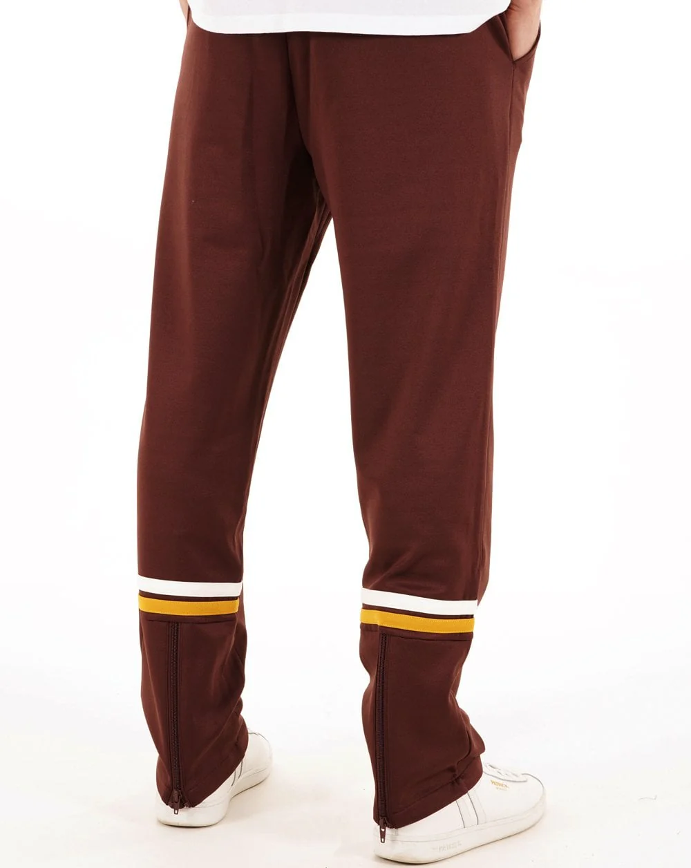 Sergio Tacchini Mambo Track Pants Dark Chocolate - Image 4