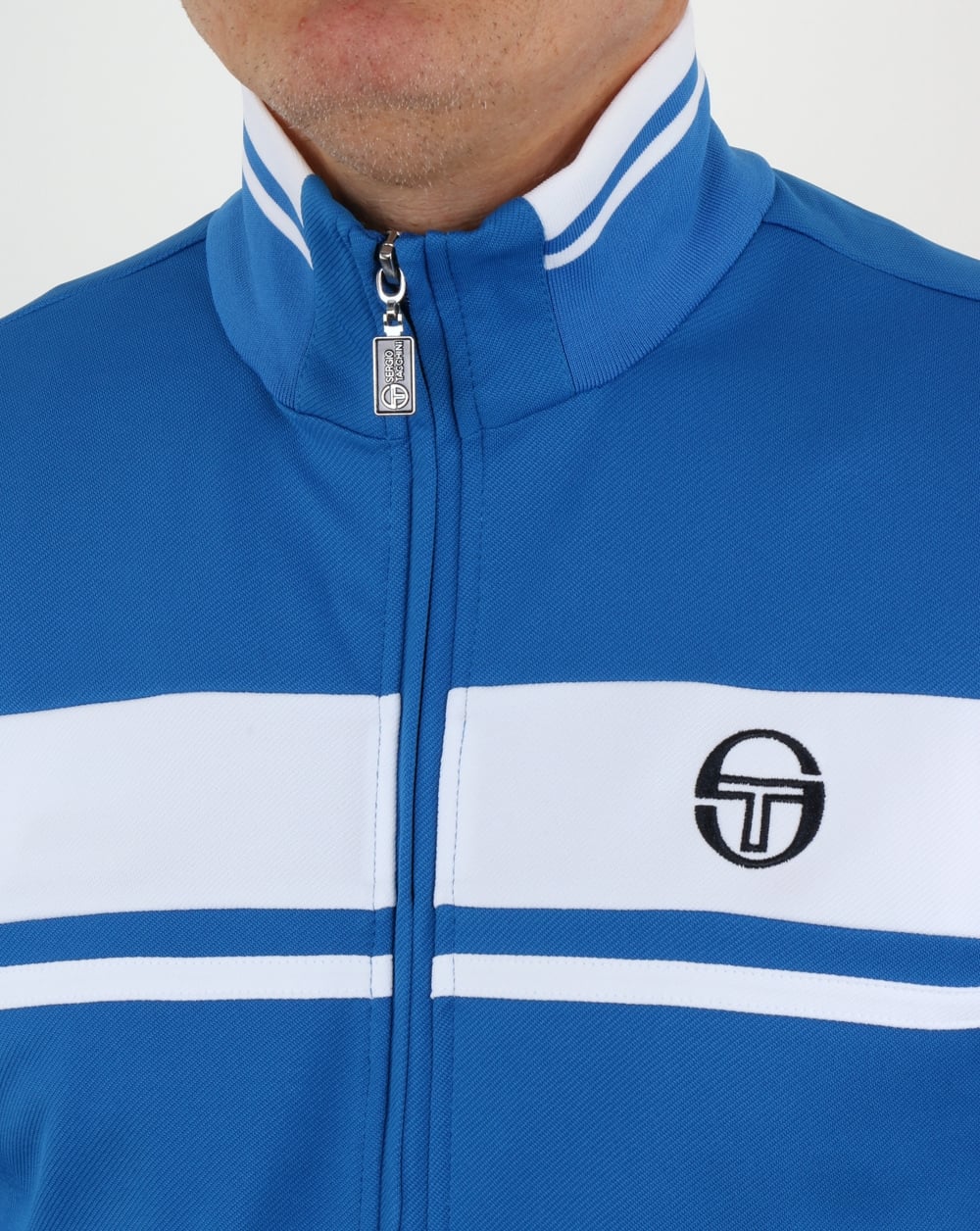 Sergio Tacchini Masters Track Top Royal Blue/white - Image 3