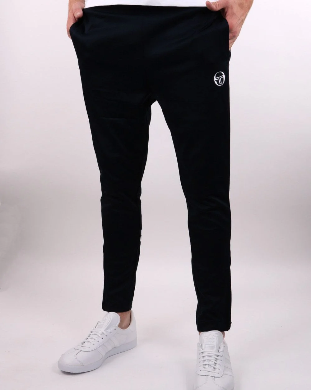 Sergio Tacchini Orion Slim Fit Track Pant Black