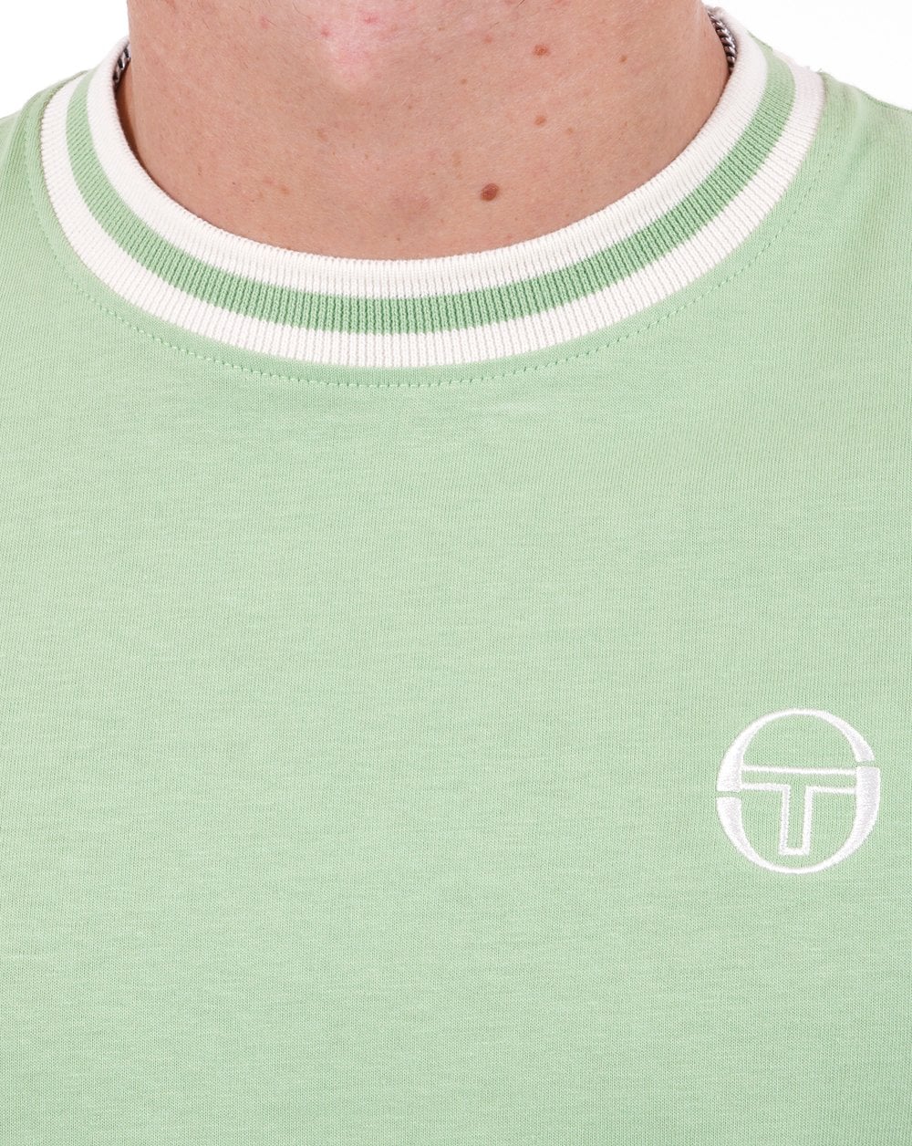 Sergio Tacchini Rainer T Shirt Green - Image 2