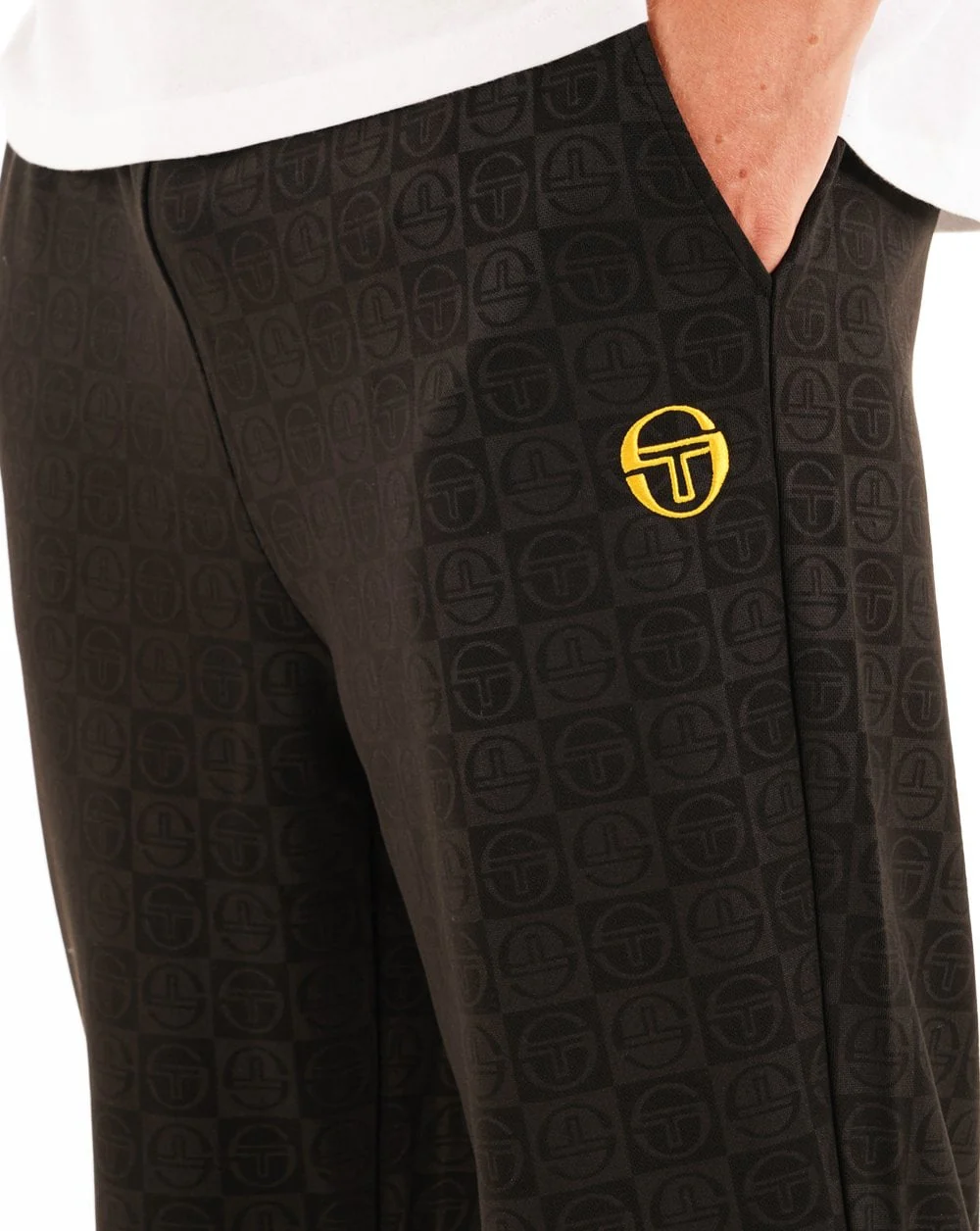 Sergio Tacchini Santoro Track Pants Black - Image 2
