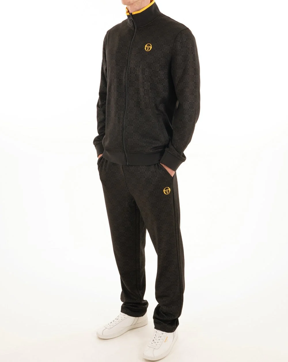 Sergio Tacchini Santoro Track Pants Black - Image 3