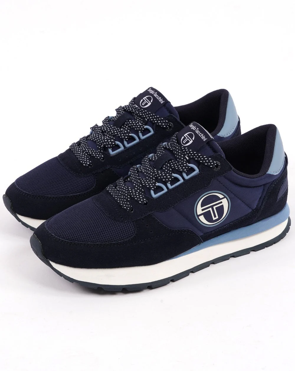 Sergio Tacchini Venezia Trainers Navy/Blue/Off White - Image 3