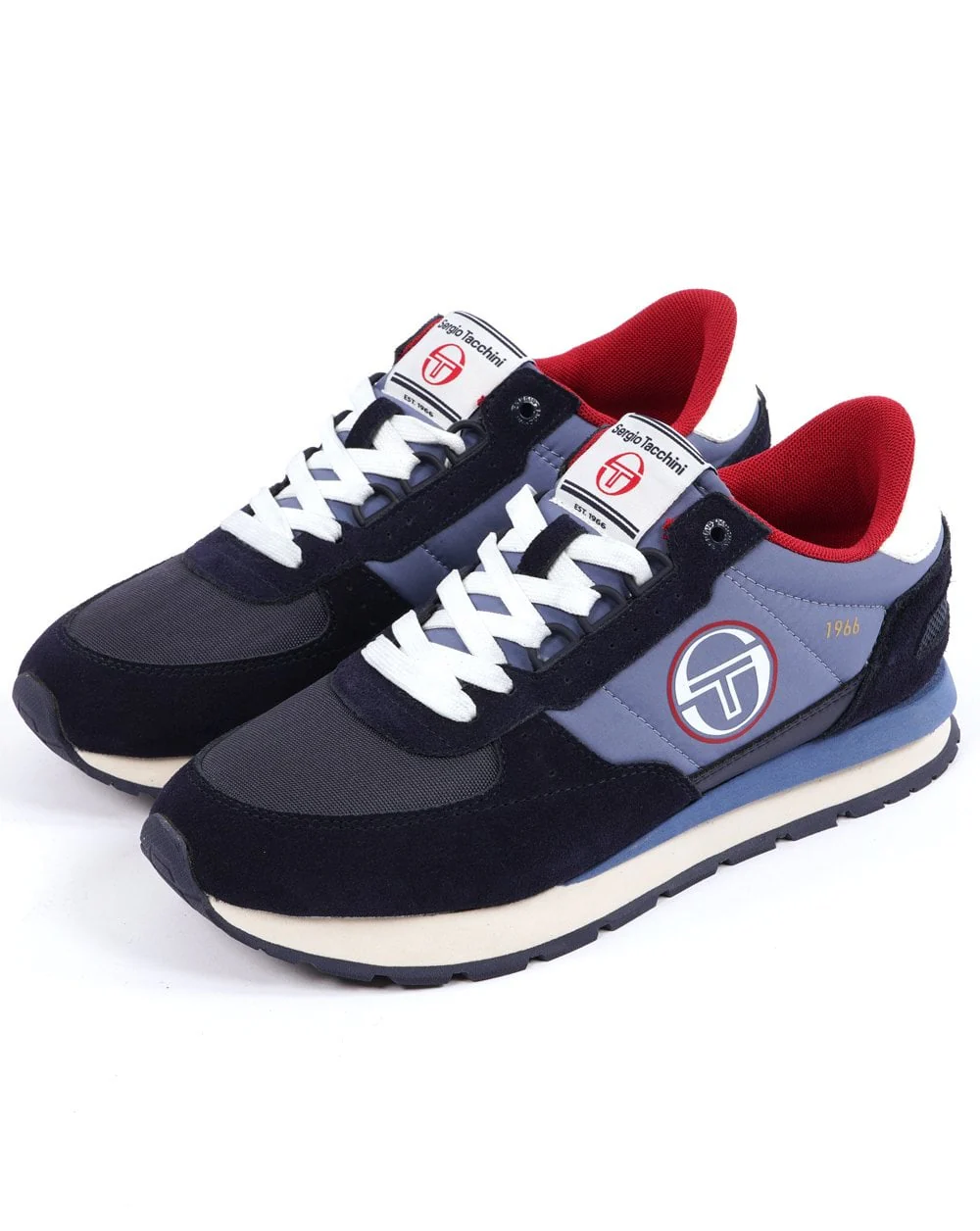 Sergio Tacchini Venezia Trainers Navy/Light Blue - Image 3