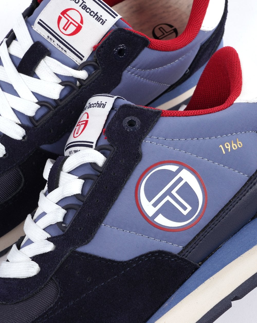 Sergio Tacchini Venezia Trainers Navy/Light Blue - Image 4