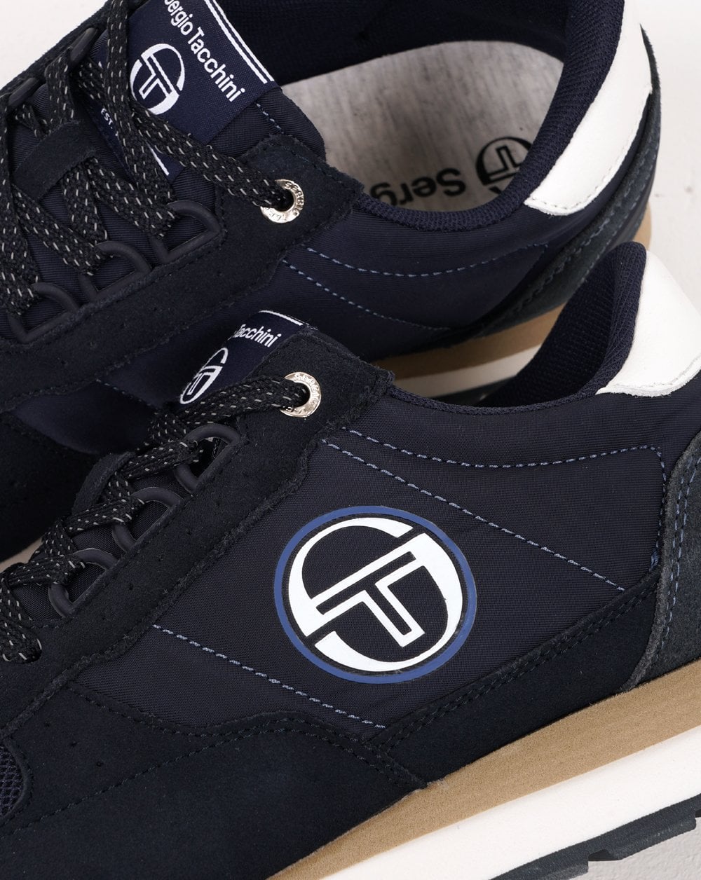 Sergio Tacchini Venezia Trainers Navy / White - Image 3