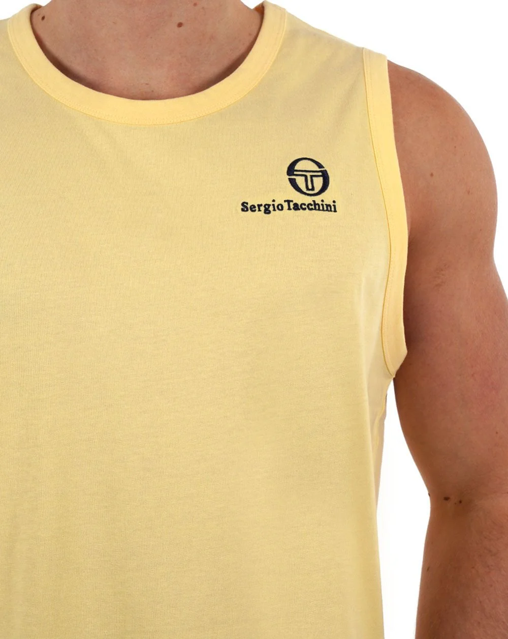 Sergio Tacchini Vest Yellow - Image 2