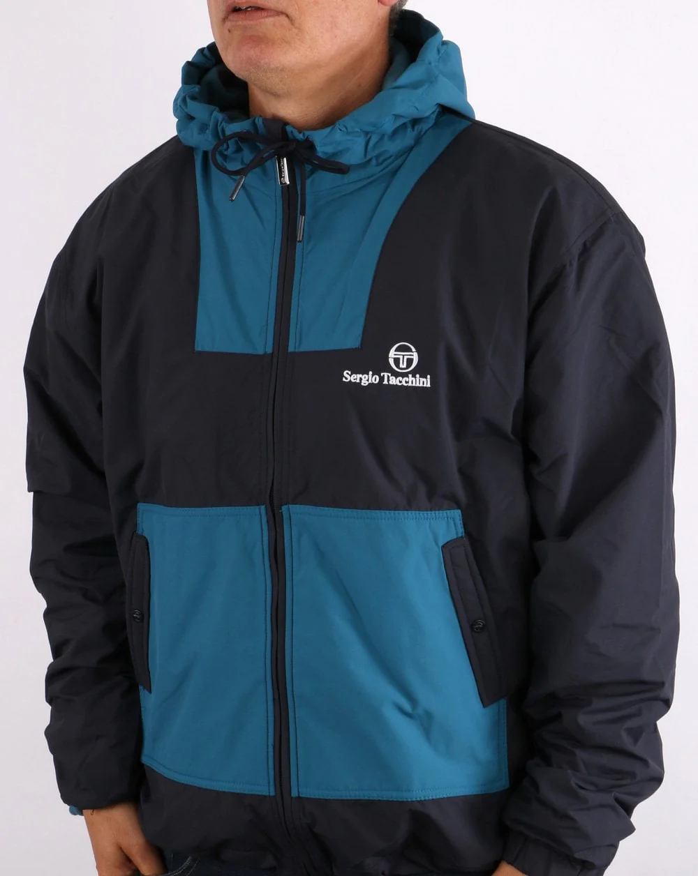 Sergio Tacchini Wallace Windbreaker Navy/Sapphire