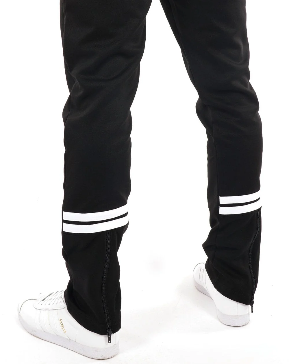 Sergio Tacchini Zip Bottom Track Pants Black - Image 2