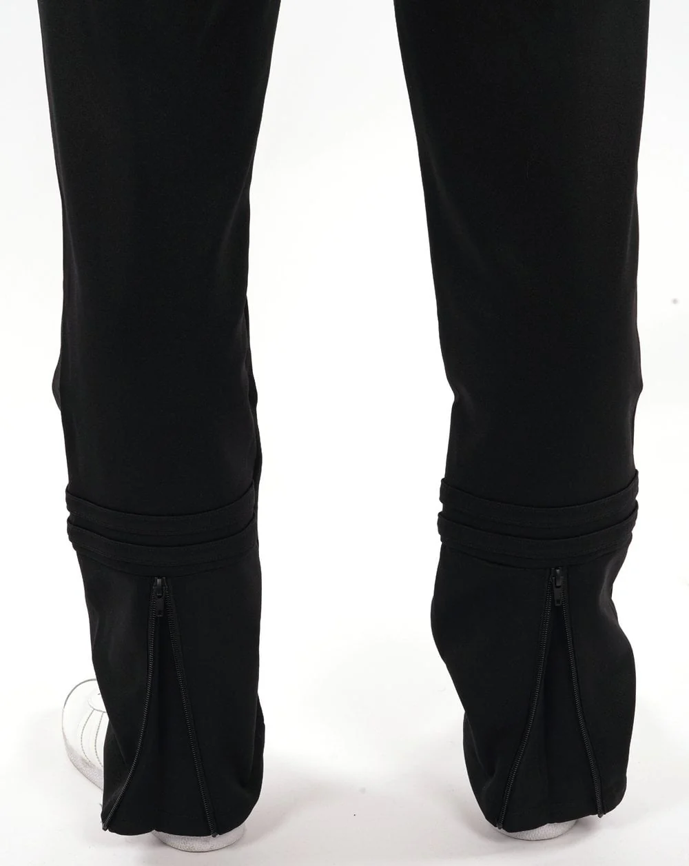 Sergio Tacchini Zip Bottom Track Pants Black/Gold - Image 4