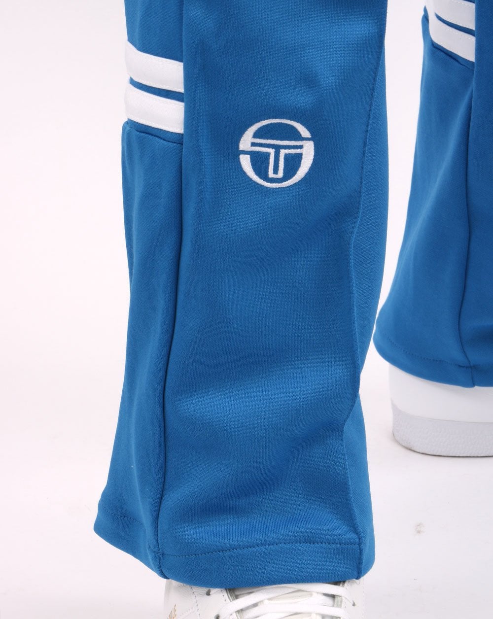 Sergio Tacchini Zip Bottom Track Pants Royal Blue - Image 2