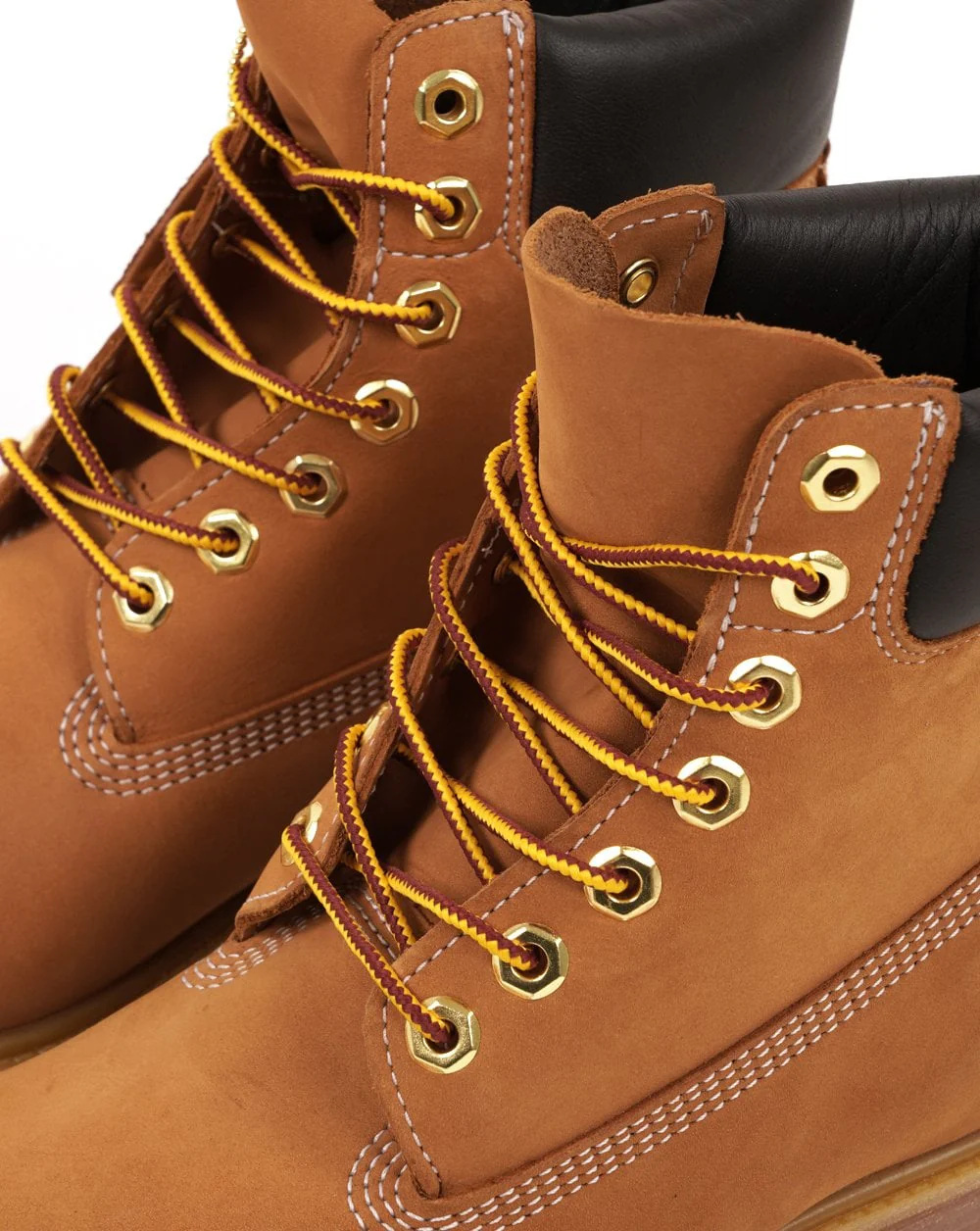 Timberland Icon 6 Inch Premium Boots Wheat Nubuck - Image 2