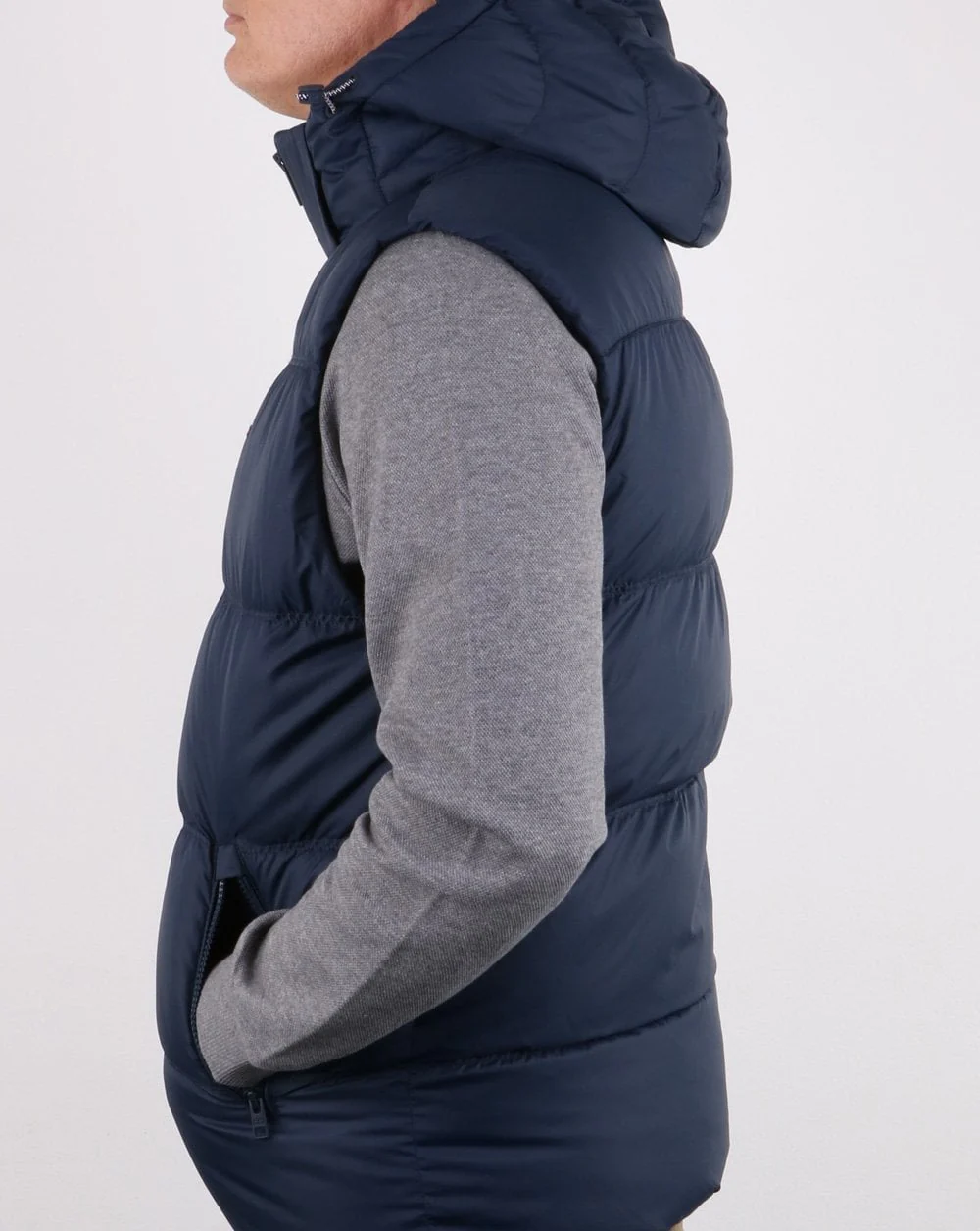Tommy Hilfiger Down Gilet Black Iris - Image 4