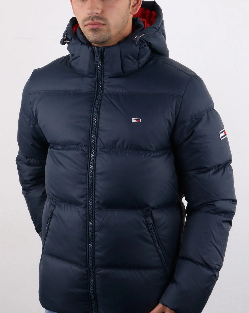 Tommy Hilfiger Down Jacket Navy - Image 3