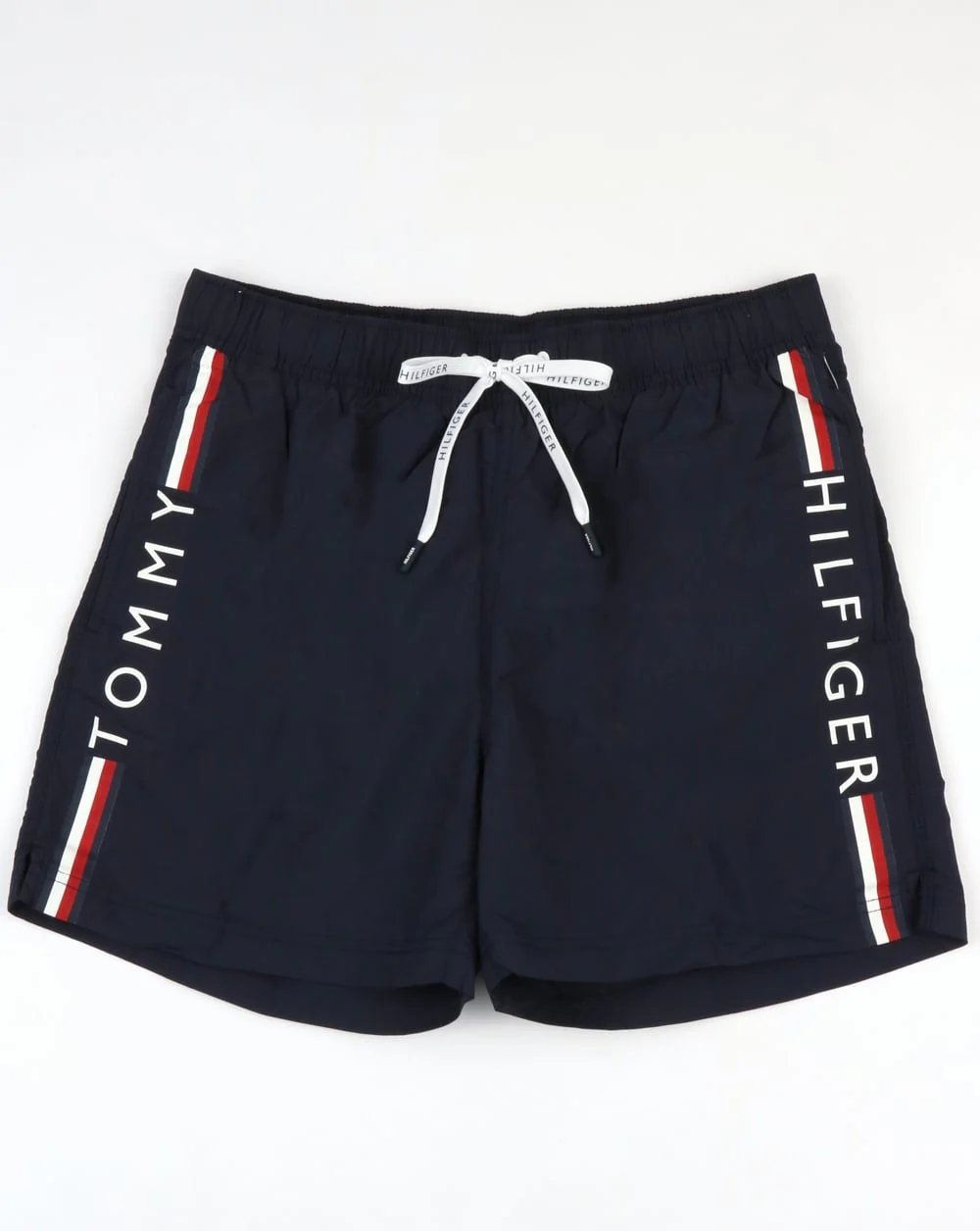 Tommy Hilfiger Linear Logo Swim Shorts Navy