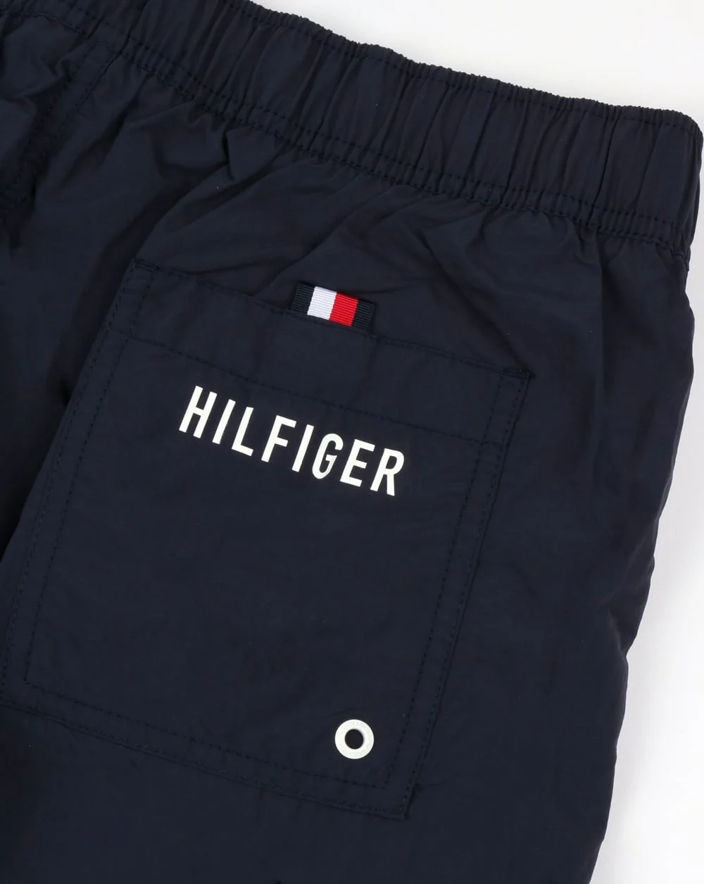 Tommy Hilfiger Linear Logo Swim Shorts Navy - Image 3