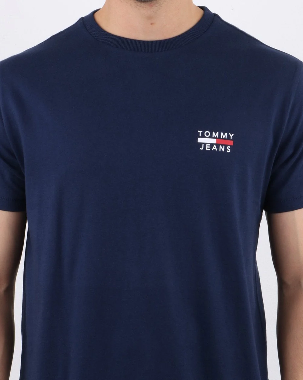 Tommy Hilfiger Logo T-shirt Navy - Image 4