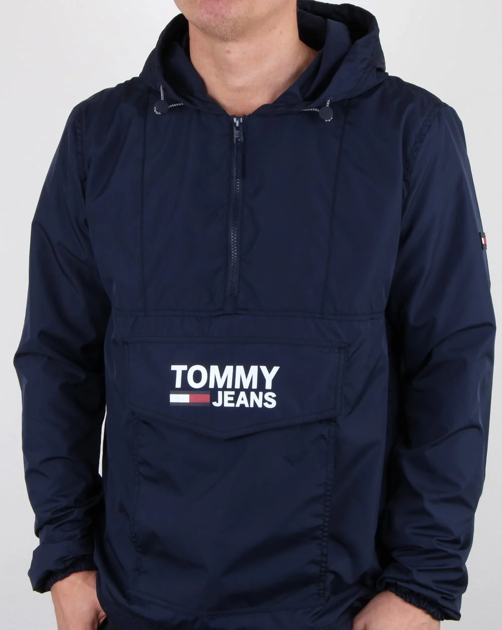 Tommy Hilfiger Pop Over Anorak Navy