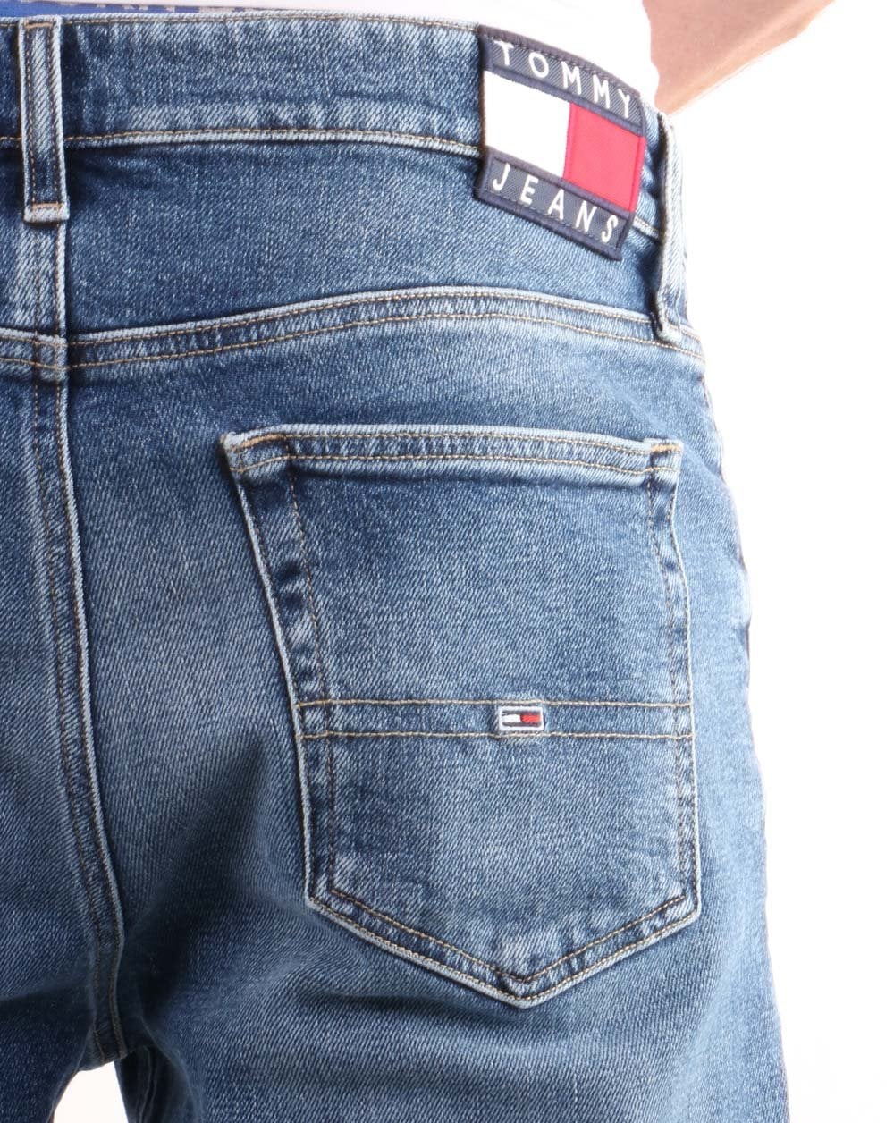Tommy Hilfiger Ryan Straight Jeans Barton Mid Blue - Image 4