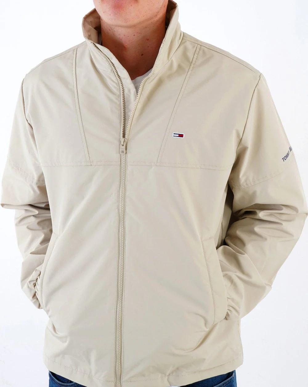 Tommy Jeans Essential Jacket Sand - Image 4