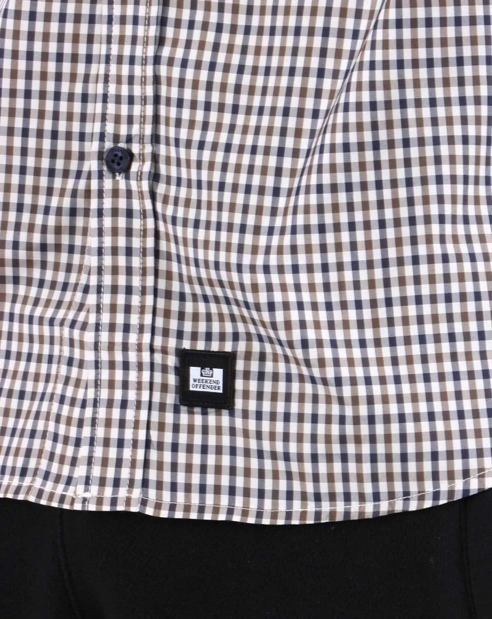 Weekend Offender Bayview Short Sleeve Shirt House Check - Image 2