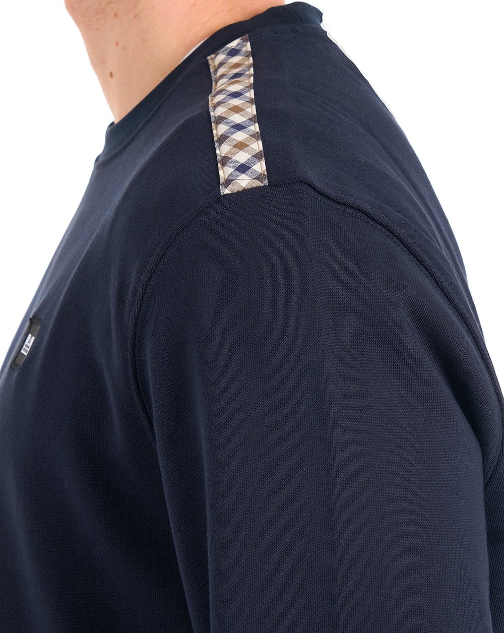 Weekend Offender Beida Sweatshirt Navy - Image 3