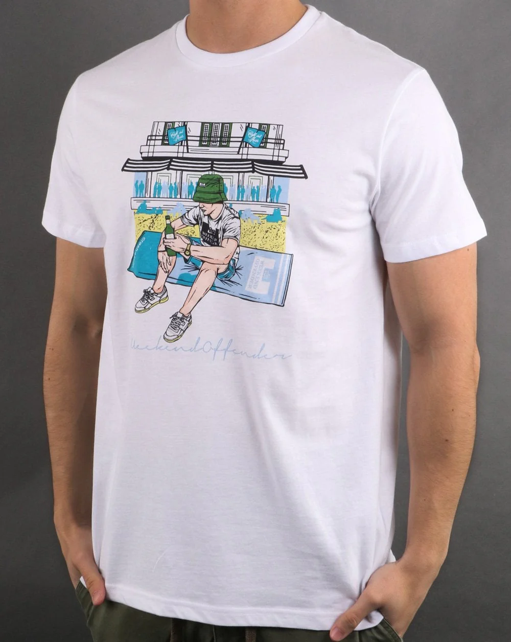 Weekend Offender Cafe Del Mar T-shirt White