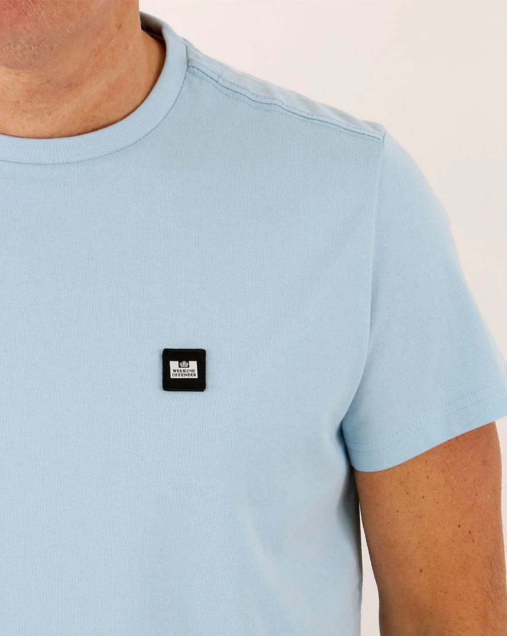 Weekend Offender Cannon Beach T-shirt Sky Blue - Image 2