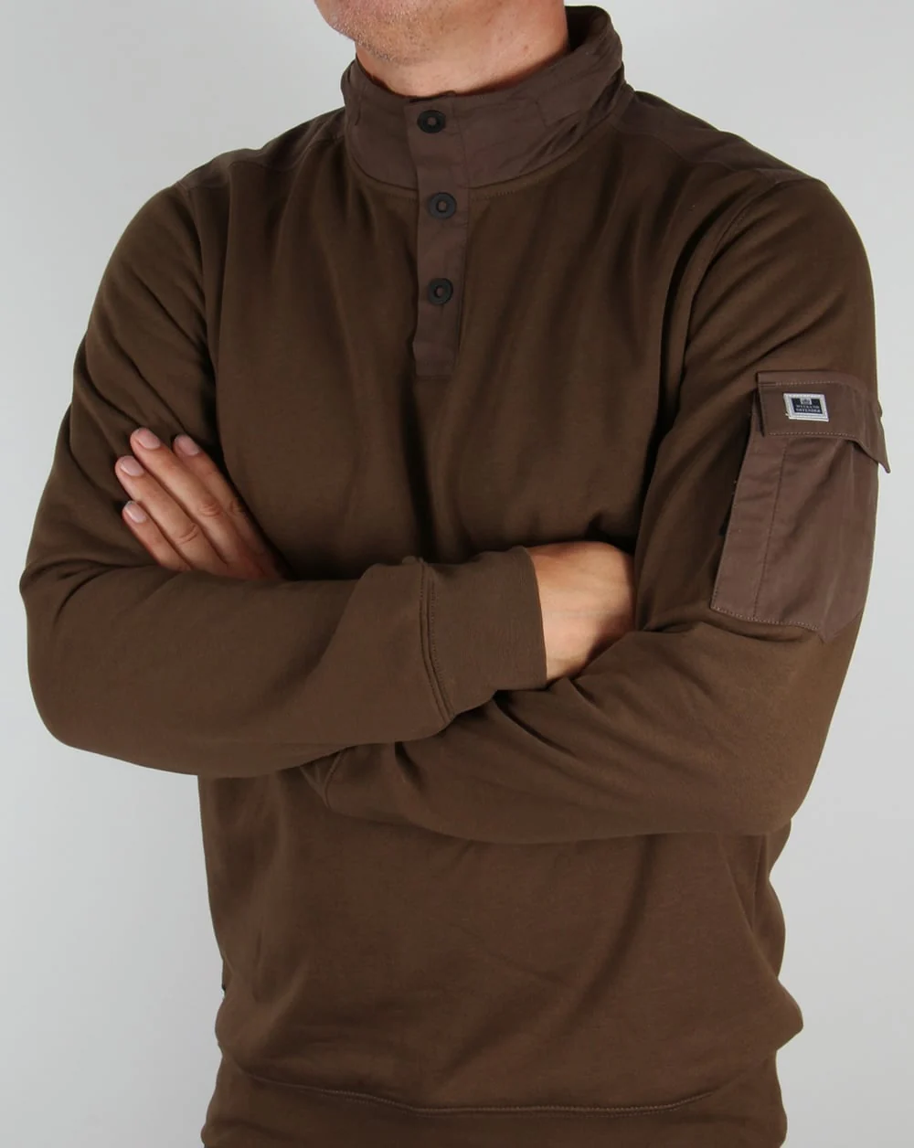 Weekend Offender Foss Hooded Sweat Pickle - Image 2