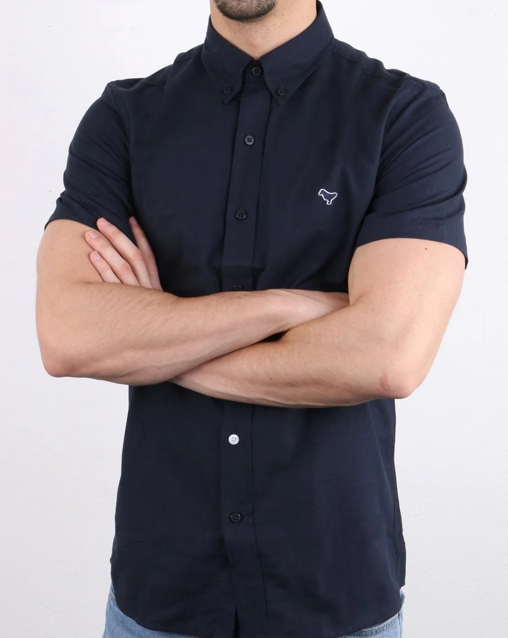 Weekend Offender Gomorra Shirt Navy - Image 3